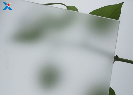 स्पष्ट पाले सेओढ़ लिया एक्रिलिक शीट आकार 3 मिमी लुकाइट पीएमएमए मैट पैनलों में कटौती: